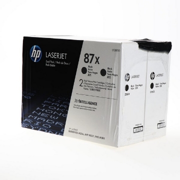 Show details for HP CF287XD (HP 87X) OEM High Yield Pack Toner Cartridges (2 pk) Picture of HP CF287XD (HP 87X) OEM High Yield Pack Toner Cartridges (2 pk)