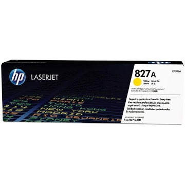Show details for HP CF302A (HP 827A) OEM Yellow Toner Cartridge Picture of HP CF302A (HP 827A) OEM Yellow Toner Cartridge
