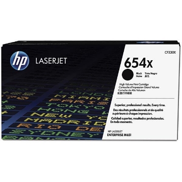 Show details for HP CF330X (HP 654X) OEM High Yield Black Toner Cartridge Picture of HP CF330X (HP 654X) OEM High Yield Black Toner Cartridge