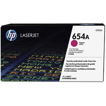 Show details for HP CF333A (HP 654A) Magenta Toner Cartridge (1000 Yield) Picture of HP CF333A (HP 654A) Magenta Toner Cartridge (1000 Yield)