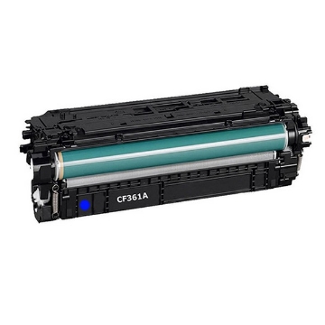 Show details for Remanufactured CF361A (HP 508A) Cyan Toner Cartridge (5000 Yield) Picture of Remanufactured CF361A (HP 508A) Cyan Toner Cartridge (5000 Yield)