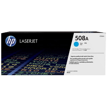 Show details for HP CF361A (HP 508A) OEM Cyan Toner Cartridge Picture of HP CF361A (HP 508A) OEM Cyan Toner Cartridge