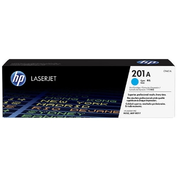 Show details for HP CF401A (HP 201A) OEM Cyan Toner Cartridge Picture of HP CF401A (HP 201A) OEM Cyan Toner Cartridge