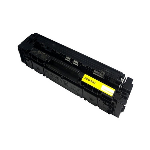 Picture of Premium CF402X (HP 201X) Compatible High Yield HP Yellow Toner Cartridge