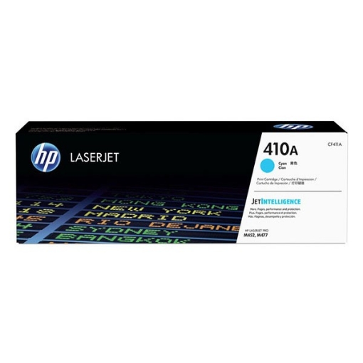 Picture of HP CF411A (HP 410A) OEM Cyan Toner Cartridge