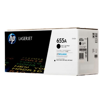 Show details for HP CF450A (HP 655A) OEM Black Toner Cartridge Picture of HP CF450A (HP 655A) OEM Black Toner Cartridge