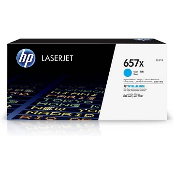 Show details for HP CF471X (HP 657X) OEM High Yield Cyan Toner Cartridge Picture of HP CF471X (HP 657X) OEM High Yield Cyan Toner Cartridge