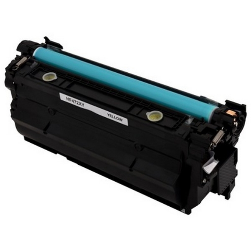 Picture of Compatible CF472X (HP 657X) Compatible High Yield HP Yellow Toner Cartridge