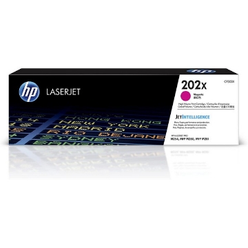 Show details for HP CF503X (HP 202X) OEM High Yield Magenta Toner Cartridge Picture of HP CF503X (HP 202X) OEM High Yield Magenta Toner Cartridge