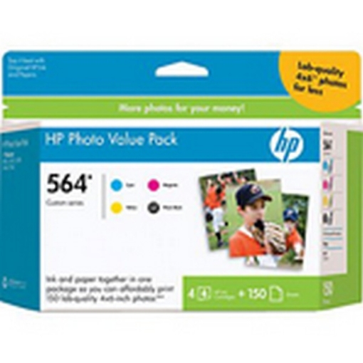 Picture of HP CG491AN (HP 564) OEM Tri-Color Inkjet Cartridge (Value Pack)