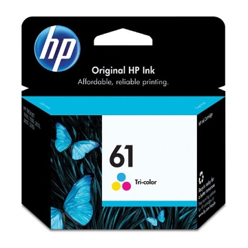 Show details for HP CH562WN (HP 61) OEM Tri-Color Ink Cartridge Picture of HP CH562WN (HP 61) OEM Tri-Color Ink Cartridge