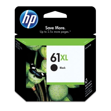 Show details for HP CH563WN (HP 61XL) OEM High Yield Black Ink Cartridge Picture of HP CH563WN (HP 61XL) OEM High Yield Black Ink Cartridge
