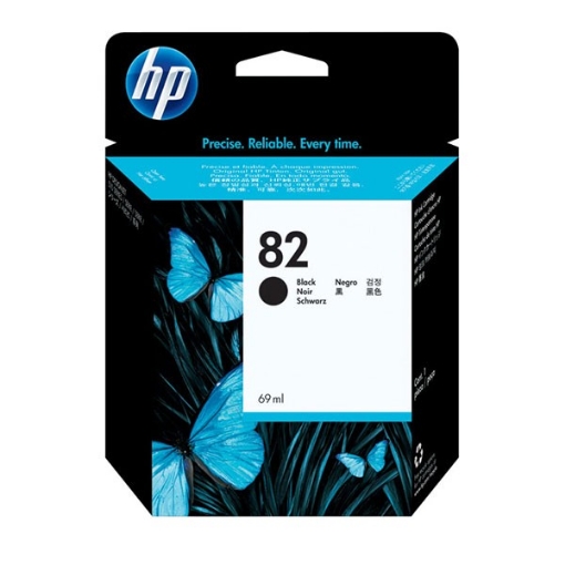 Picture of HP CH565A (HP 82) OEM Black Inkjet Cartridge