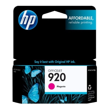 Show details for HP CH635AN (HP 920) Magenta Inkjet Cartridge (300 Yield) Picture of HP CH635AN (HP 920) Magenta Inkjet Cartridge (300 Yield)