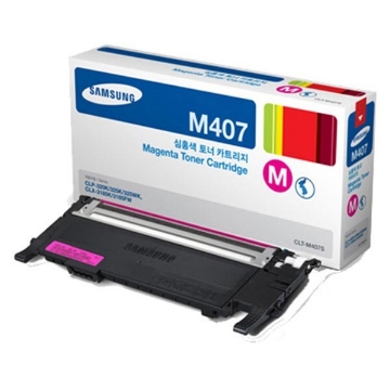 Show details for Samsung CLT-M407S OEM Magenta Toner Cartridge Picture of Samsung CLT-M407S OEM Magenta Toner Cartridge