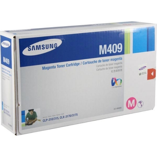 Picture of Samsung CLT-M409S OEM magenta Laser Toner Cartridge