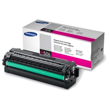 Show details for Samsung CLT-M506L OEM High Yield Magenta Toner Cartridge Picture of Samsung CLT-M506L OEM High Yield Magenta Toner Cartridge