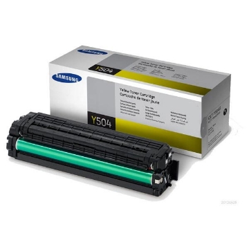 Show details for Samsung CLT-Y504S Yellow Toner Cartridge (1800 Yield) Picture of Samsung CLT-Y504S Yellow Toner Cartridge (1800 Yield)