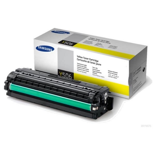 Picture of Samsung CLT-Y506S OEM Yellow Toner