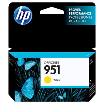 Show details for HP CN052AN (HP 950) OEM Yellow Inkjet Cartridge Picture of HP CN052AN (HP 950) OEM Yellow Inkjet Cartridge