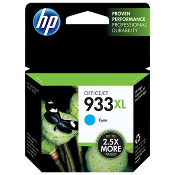 Show details for HP CN054AN (HP 933XL) OEM High Yield Cyan Inkjet Cartridge Picture of HP CN054AN (HP 933XL) OEM High Yield Cyan Inkjet Cartridge