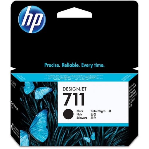 Picture of HP CZ129A (HP 711) OEM Black Inkjet Cartridge