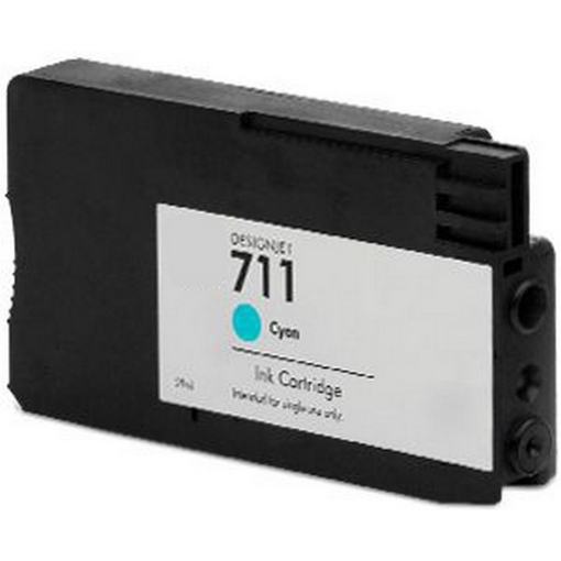 Picture of Remanufactured CZ130A (HP 711A) Cyan Inkjet Cartridge (150 ml)
