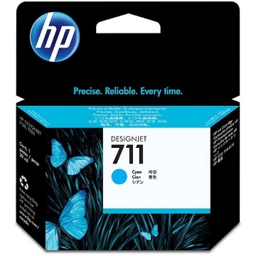 Show details for HP CZ130A (HP 711A) OEM Cyan Inkjet Cartridge Picture of HP CZ130A (HP 711A) OEM Cyan Inkjet Cartridge