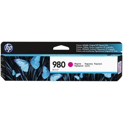 Picture of HP D8J08A (HP 980) OEM Magenta Ink Cartridge