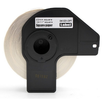 Show details for Premium DK-1221 Compatible Brother N/A 0.9" / 23mm Square White Paper Adhesive Labels 1000 pcs Picture of Premium DK-1221 Compatible Brother N/A 0.9" / 23mm Square White Paper Adhesive Labels 1000 pcs