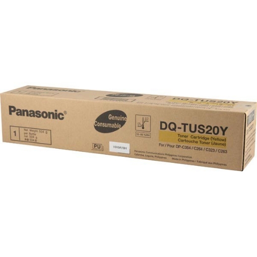 Picture of Panasonic DQ-TUS20Y OEM Yellow Toner Cartridge