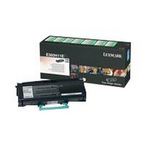 Picture of Lexmark E360H41G (TAA Compliant Version E360H11A) OEM Black Toner Cartridge