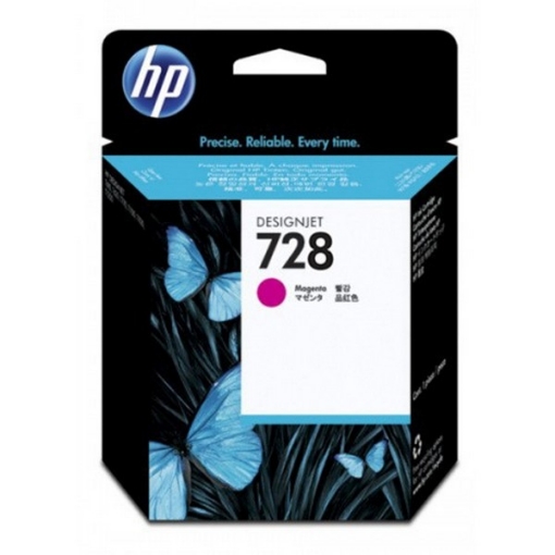 Picture of HP F9J62A (HP 728) OEM Magenta Ink Cartridge