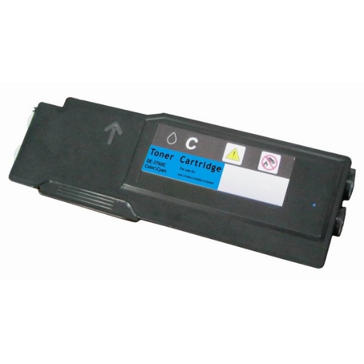 Picture of Compatible FMRYP (331-8432) Compatible Extra High Yield Dell Cyan Toner Cartridge