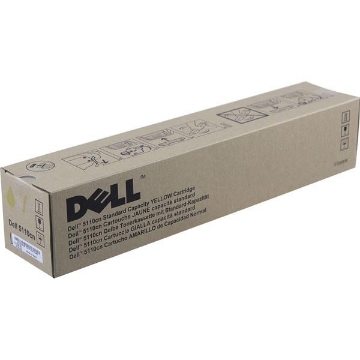 Show details for Dell GD918 (310-7896) OEM Yellow Toner Cartridge Picture of Dell GD918 (310-7896) OEM Yellow Toner Cartridge