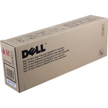 Show details for Dell GD924 (310-7893) OEM Magenta Toner Cartridge Picture of Dell GD924 (310-7893) OEM Magenta Toner Cartridge