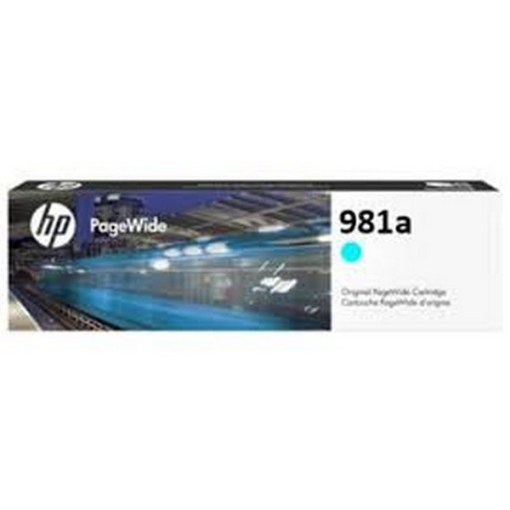 Picture of HP J3M68A (HP 981A) Cyan Inkjet Cartridge (6000 Yield)