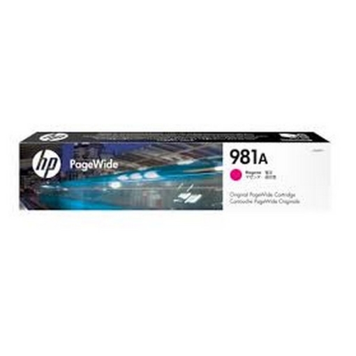 Picture of HP J3M69A (HP 981A) OEM Magenta Inkjet Cartridge