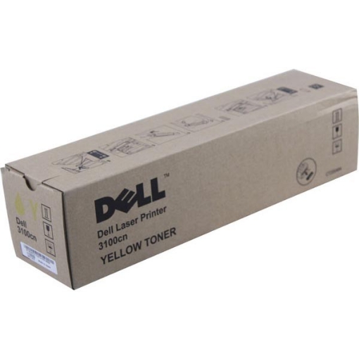 Picture of Dell K5361 (310-5729) OEM Yellow Toner Cartridge