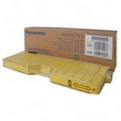 Picture of Panasonic KX-CLTY3 OEM Yellow Toner Cartridge