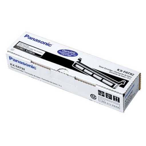 Picture of Panasonic KX-FAT92 OEM Black Toner Cartridge