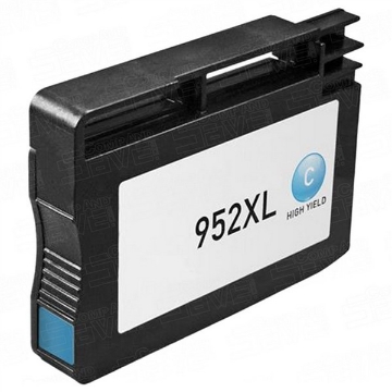 Picture of Remanufactured L0S61AN (HP 952XL) High Yield HP Cyan Inkjet Cartridge