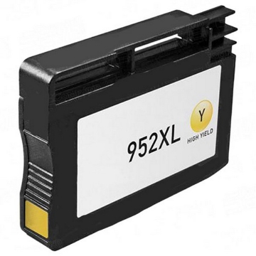 Picture of Remanufactured L0S67AN (HP 952XL) High Yield HP Yellow Inkjet Cartridge