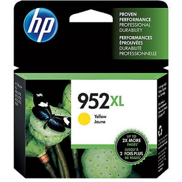 Show details for HP L0S67AN (HP 952XL) OEM High Yield Yellow Inkjet Cartridge Picture of HP L0S67AN (HP 952XL) OEM High Yield Yellow Inkjet Cartridge