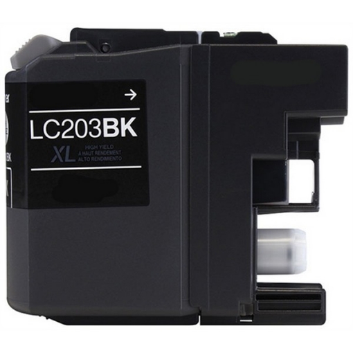 Picture of Premium LC-203Bk Compatible High Yield Brother Black Inkjet Cartridge