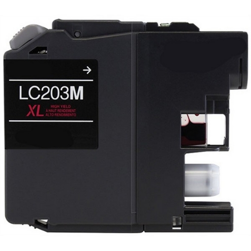 Picture of Premium LC-203M Compatible High Yield Brother Magenta Inkjet Cartridge