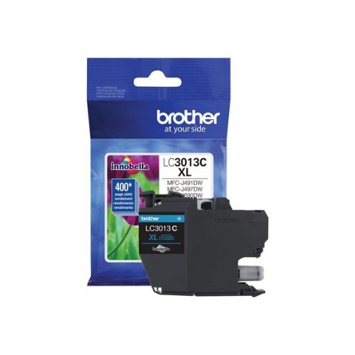 Picture of Brother LC-3013C OEM High Yield Cyan Ink Cartridge