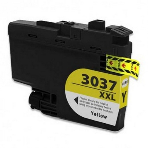 Picture of Premium LC-3037Y Compatible Super High Yield Brother Yellow Inkjet Cartridge