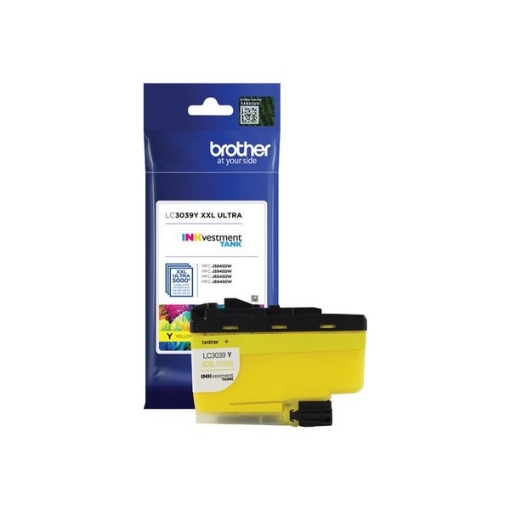 Picture of Brother LC-3039Y OEM Ultra High Yield Yellow Inkjet Cartridge