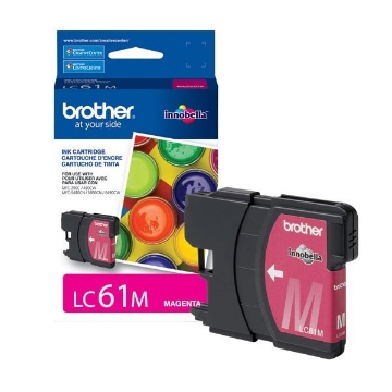 Show details for Brother LC-61M OEM Magenta Inkjet Cartridge Picture of Brother LC-61M OEM Magenta Inkjet Cartridge